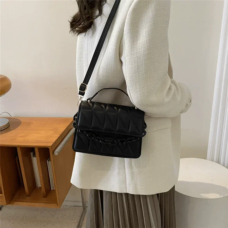 Mini Casual Quilted Crossbody Bag