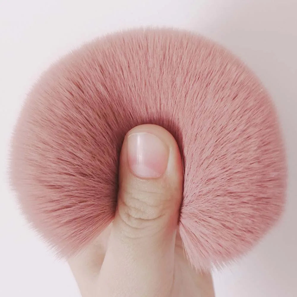 1/2 PCS Fluffy Loose Powder Blush Brushes Portable Makeup Brush