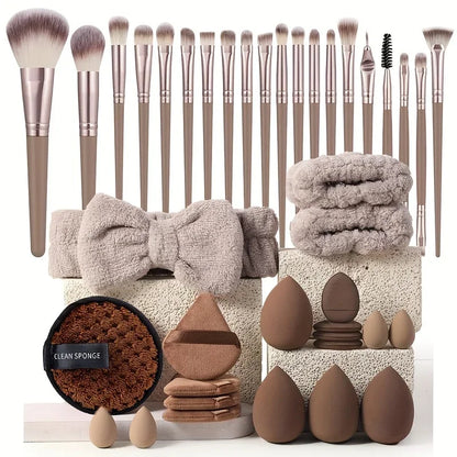 13/33pcs Professional Makeup Brush Set