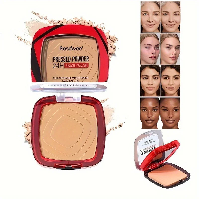 Matte Full Coverage Pressed Powder Foundation