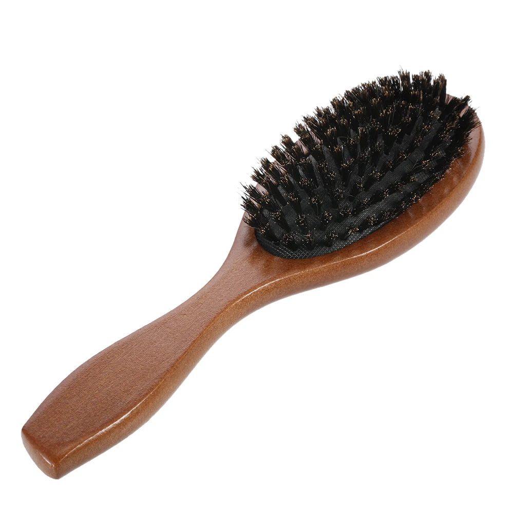 Natural Boar Bristle Hair Brush