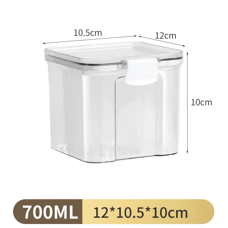 Sealed Jars For Kitchen Storage Box Set