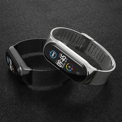 Strap for Xiaomi Mi Band 6 5 4 3 Metal Milanese Bracelet