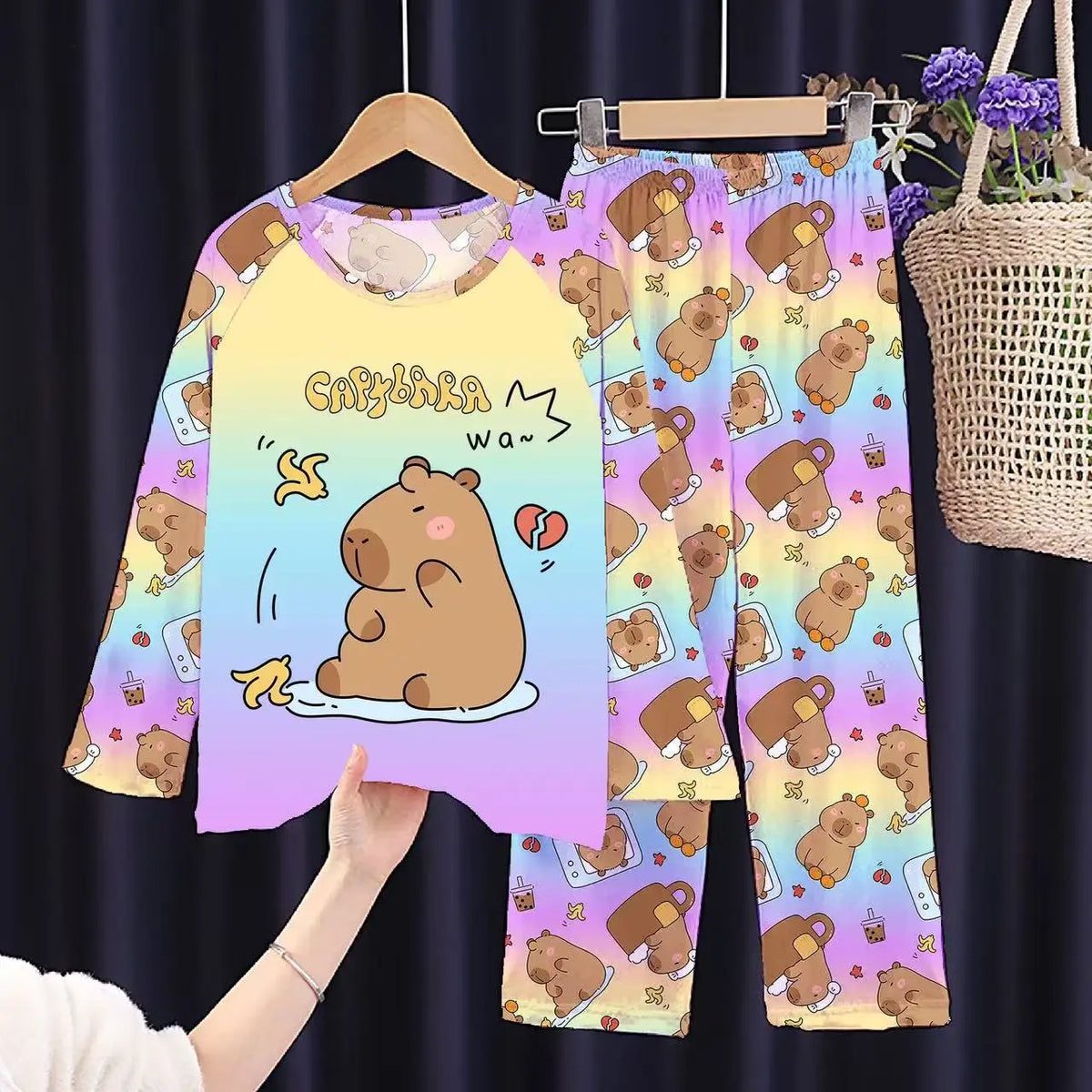 Sleepers Cartoon Boutique Long Sleeve 3 4 5 6 7 8 9 10 11 12 Yrs Pajamas