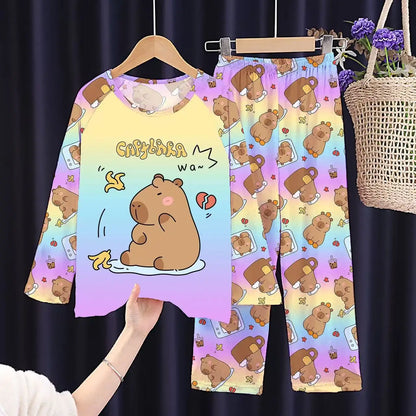 Sleepers Cartoon Boutique Long Sleeve 3 4 5 6 7 8 9 10 11 12 Yrs Pajamas