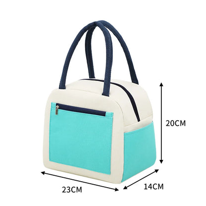 Lunch Bag Anime Capybara Letter A-Z Handbag Girls School