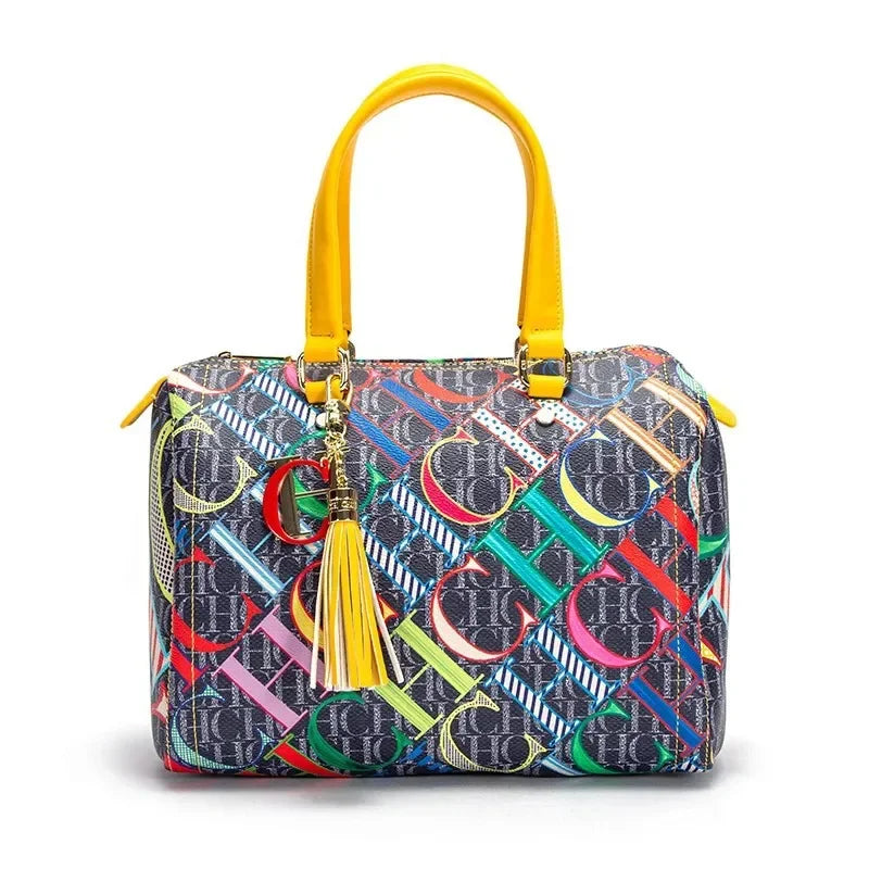 Colorful Printed Handbags