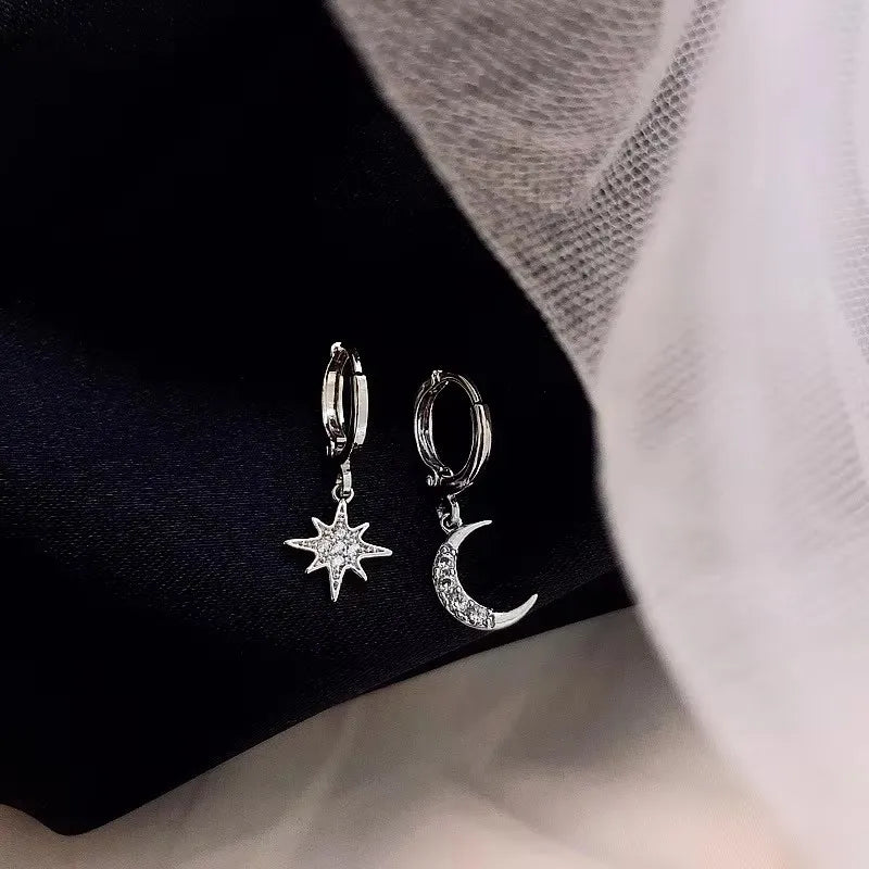 925 Sterling Silver Frosting Hoop Earrings