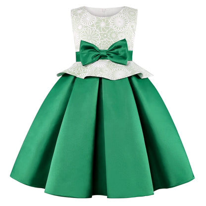 Bow Princess Cute Flower evening dress