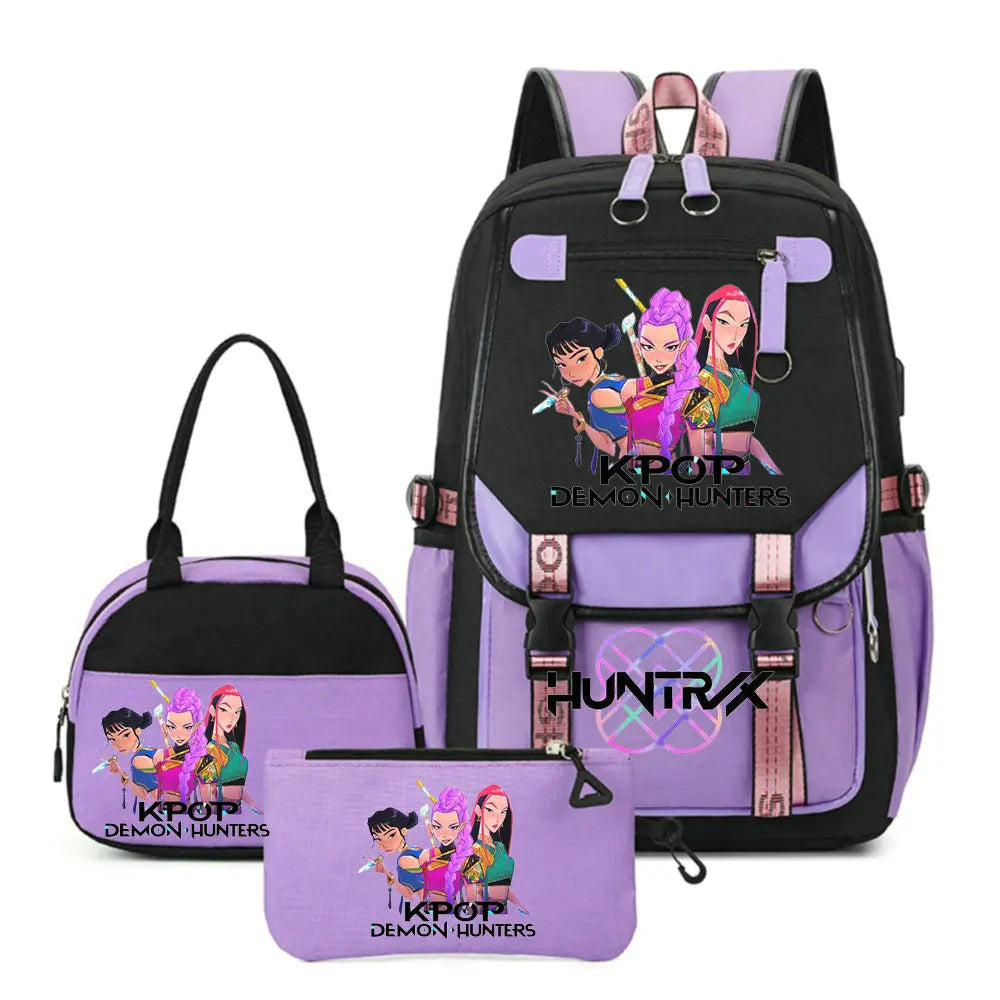 KPop Demon Hunters Backpack Schoolbag