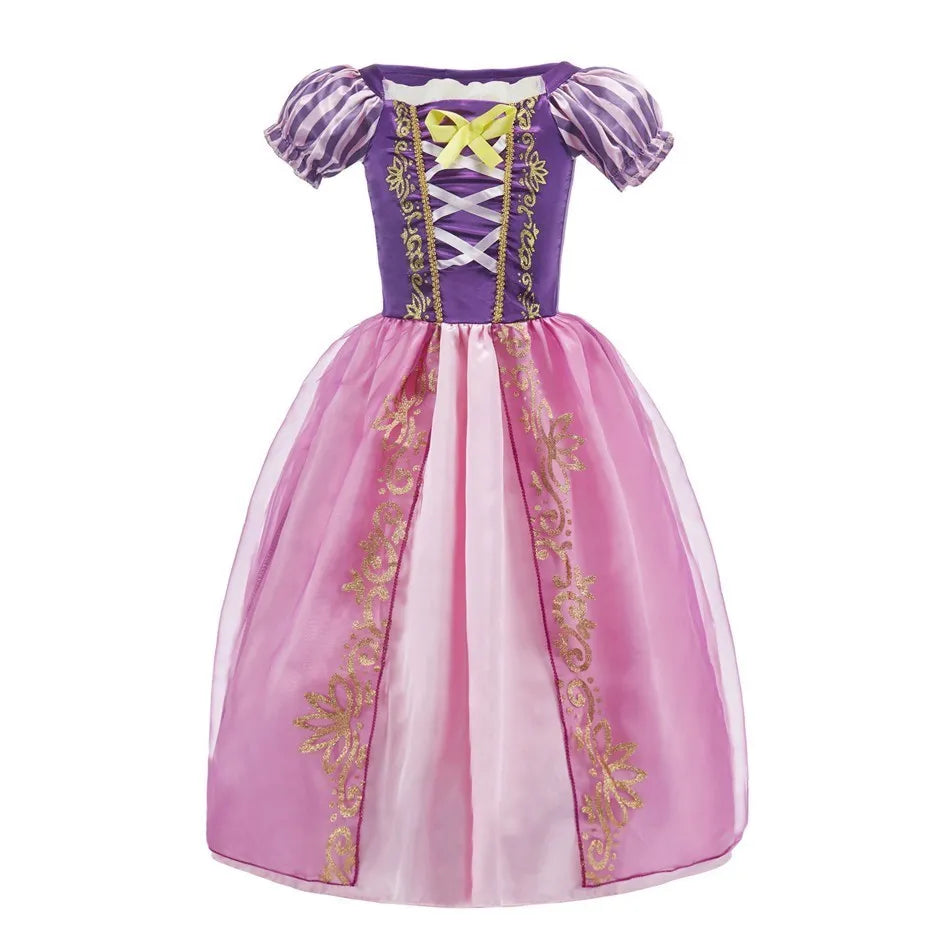 Elsa Anna Jasmine Rapunzel Pageant Cosplay Costume