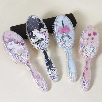 cute cartoon comb scalp massage air hair brush