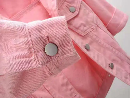 Denim Short Casual Loose Jean Jackets