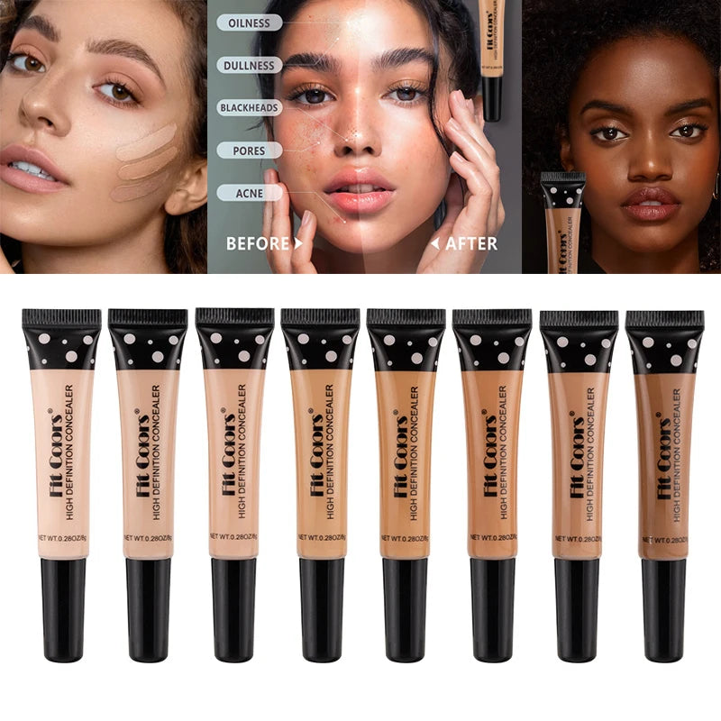 Fluid Concealer Oil Control Foundation Waterproof Cover