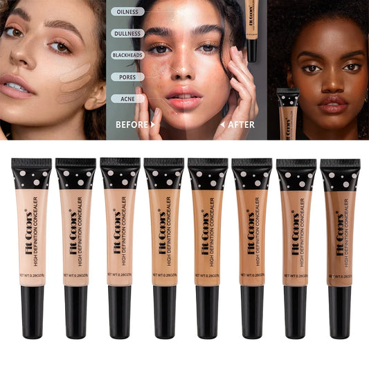Fluid Concealer Oil Control Foundation Waterproof Cover