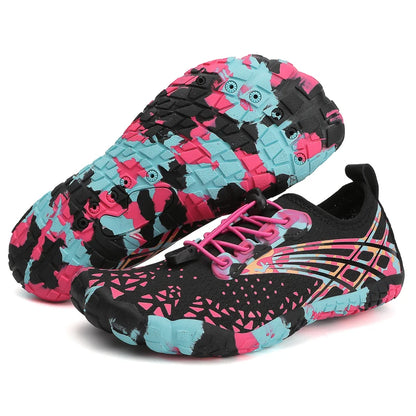 Unisex River Tracing Water Beach Sneakers