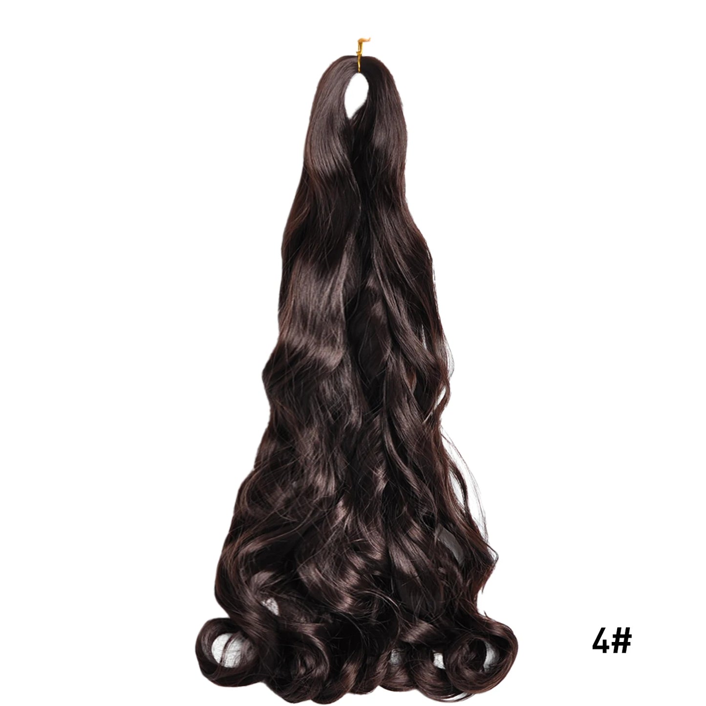 French Curls Braiding Hair 24Inch Hair Extensions