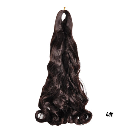 French Curls Braiding Hair 24Inch Hair Extensions