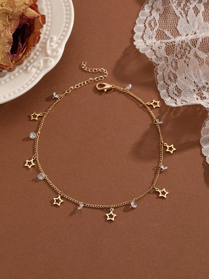 Bohemia Crystal Cubic Zirconia Anklet Bracelet