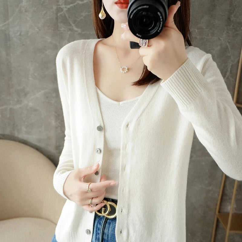 V-Neck Wind Loose Sweater