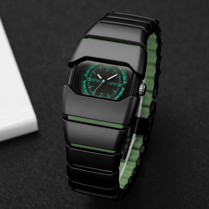 Plastic Strap Quartz Sports Watch