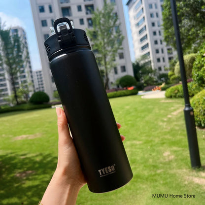 TYESO 600/750ML Stainless Steel Thermo Water Bottles