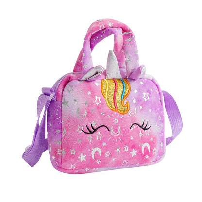 Sweet Unicorn Handbags Cute Kid Crossbody Shoulder Bag