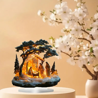Jesus Scene Decoration Newborn Home
