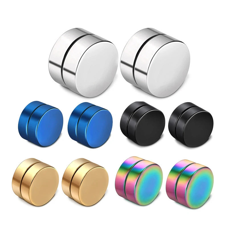 DANA Magnetic Clip Ear Stud Earrings