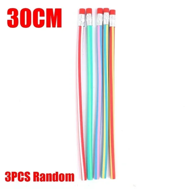 Colorful Magic Bendy Flexible Cute Soft Pencil with Eraser