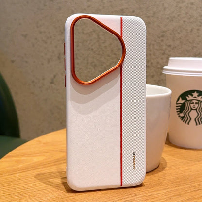 Huawei Pura Luxury PU Leather Shockproof Cover