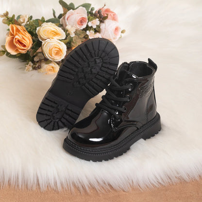 Waterproof PU Leather Toddler Boots