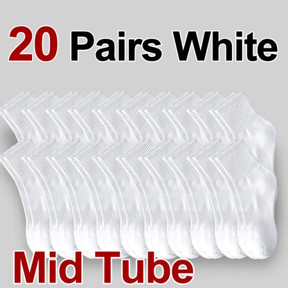 5/10/20 Pairs Round Neck Socks