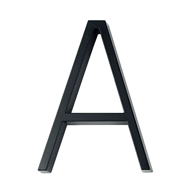 125mm Floating House Number Outdoor