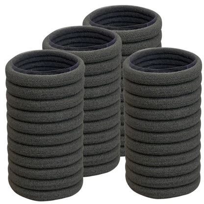 50PCS/Set Cotton Elastic Hair Ties