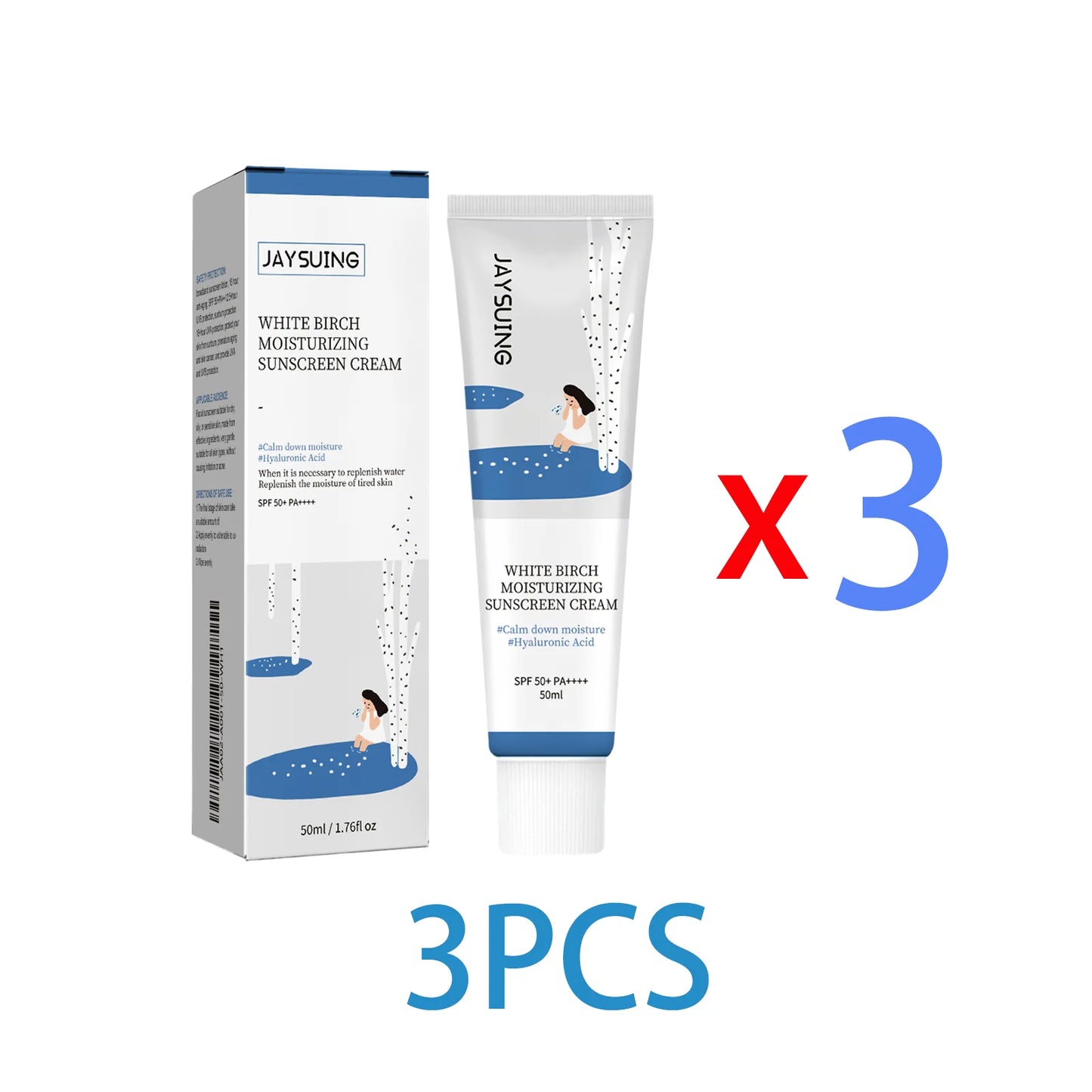 Facial Sunscreen for Oily UV Protection Skin