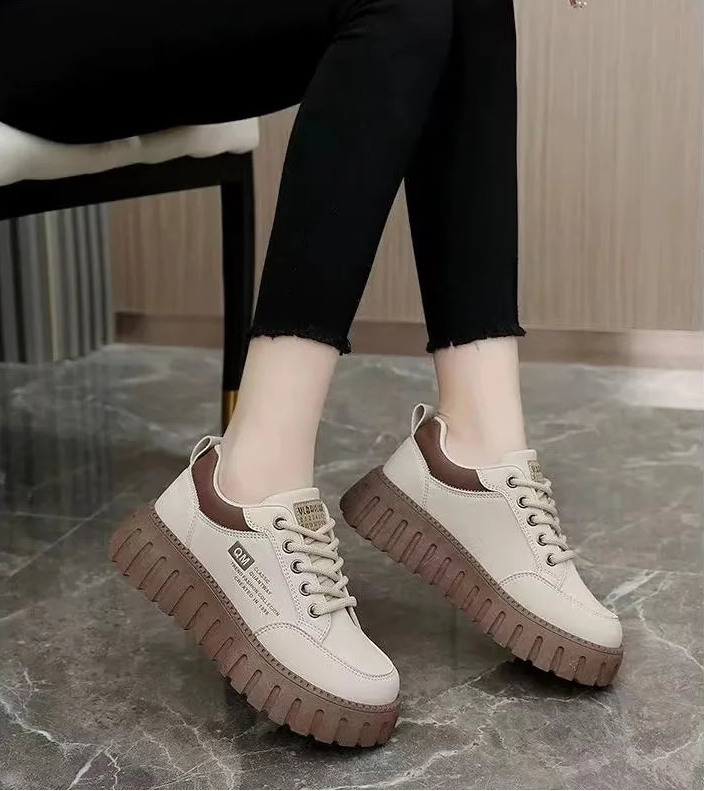 Little Casual Versatile Thick Sole Elevated Shoes