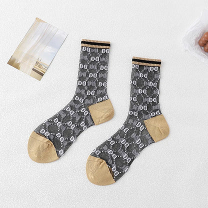 Ultra Thin Lace Funny Mesh Breathable Crystal Socks