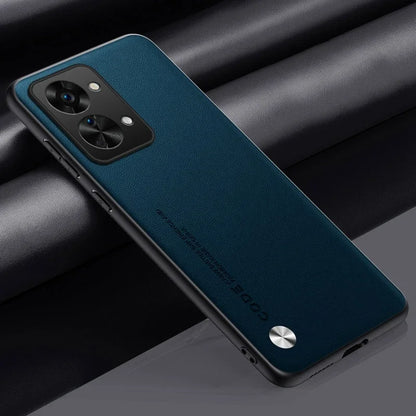 Matte Silicone Phone Case For OnePlus Nord 2T 5G Nord2T Luxury PU Leather Protection Case