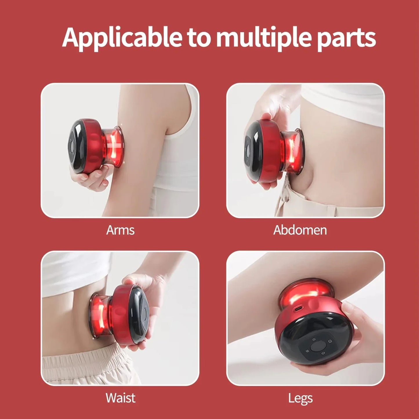 Rechargeable Electric Vacuum Cupping Set