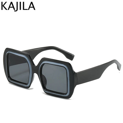 Oversized Square Luxury Vintage Sunglasses