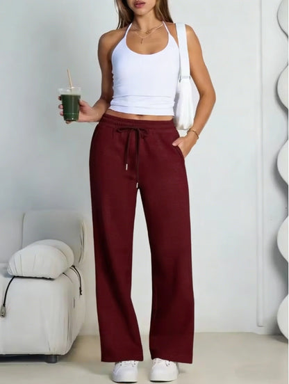 Wide Leg straight leg loose dance Pants