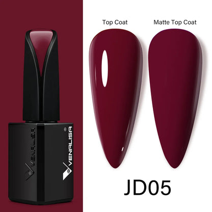 15ML Silky Matte TPO FREE Topcoat No Cleaning Nail Lacquer Full Coverage Long Lasting Nail Varnish