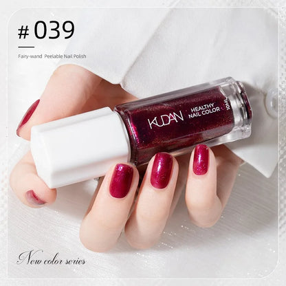 Colorful Water-Base Nail Polish 40 Colors Air Dry Peel Off Nail Art