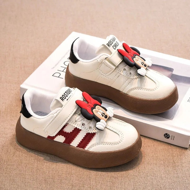 Casual Cute Cartoon Sport  Anti-slip Soft Sole Kids Board Sneakers