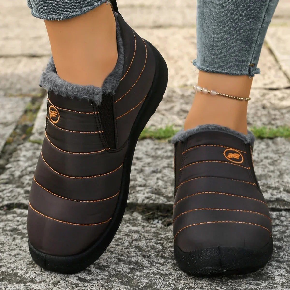 Boot Warm Fur Waterproof Boots