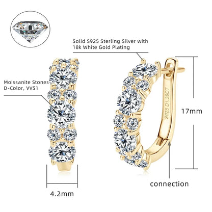 DANA 925 Sterling Silver Earrings