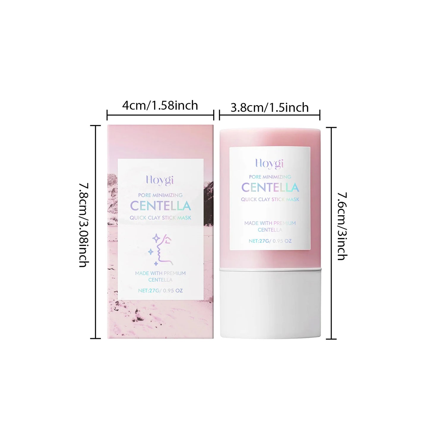 Clay Stick Mask Pore Minimizing Bentonite Deep Cleansing