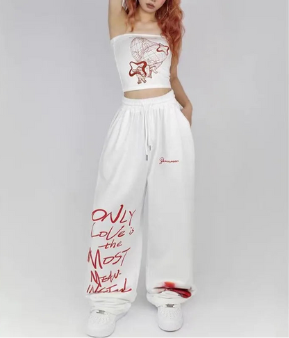 Street Hip-hop Wide Leg Pants