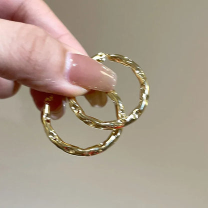 DANA Geometric Hoop Earrings f